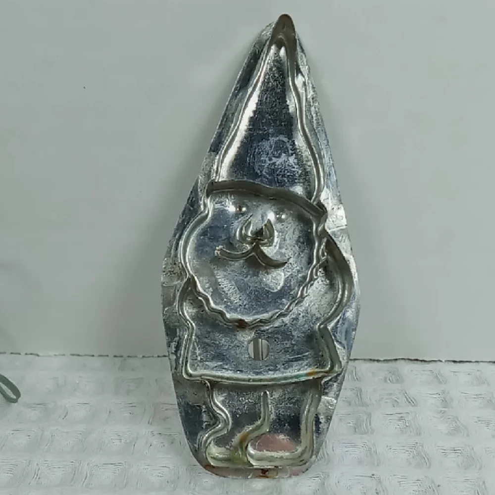 Vintage B.Cukla Santa Knome Tin Cookie Cutter